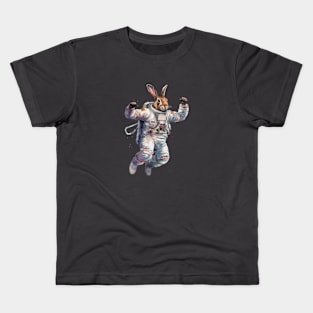 A Great Space Rabbit Kids T-Shirt